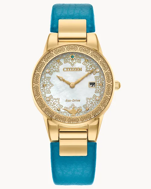 Aladdin 30th Anniversary White Dial Leather Strap GA1072-07D | CITIZEN Aladdin 30th Anniversary White Dial Leather Strap GA1072-07D | CITIZEN